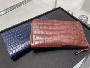 色違いのクロコ財布、たっちゃんと同時にデビュー！